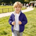 thumbnail image 5 of Boy Winter Sherpa Jacket Winter Fall Jacket Size 7-8 Years, 5 of 6