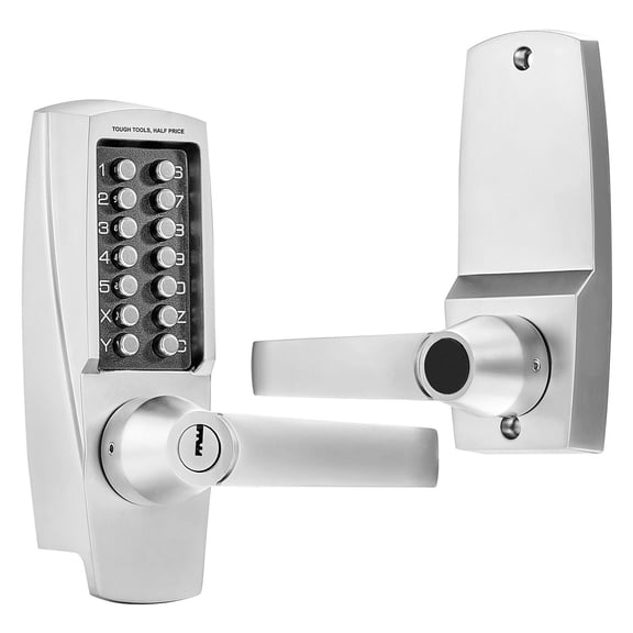 Keyless Entry Door Lock with Keypad,14-Key Mechanical Lock for Outdoor Gate,Waterproof Stainless Steel Keyless Lock for Home Office Garage Security