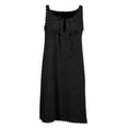 thumbnail image 6 of Bxsruta Womens Summer Beach Cover Up Swimwear Casual V Neck Sleeveless Mini Dress, 6 of 6