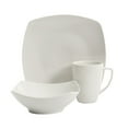 thumbnail image 3 of Gibson Home Zen Buffet 24 Piece Plates and Bowls Porcelain Solid Color Dishes Ceramic Dinnerware Set - Hunter Green, 3 of 17