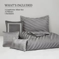 thumbnail image 5 of 7 PCS King Comforter Set Grey, 5 of 10