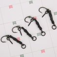 thumbnail image 2 of 8 piezas Ronnie Rigs púas giratorias carpa pesca gancho pescado kit accesorios negro 8 # púas, 2 of 5