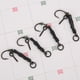 thumbnail image 2 of 8 piezas Ronnie Rigs púas giratorias carpa pesca gancho pescado kit accesorios negro 8 # púas, 2 of 5