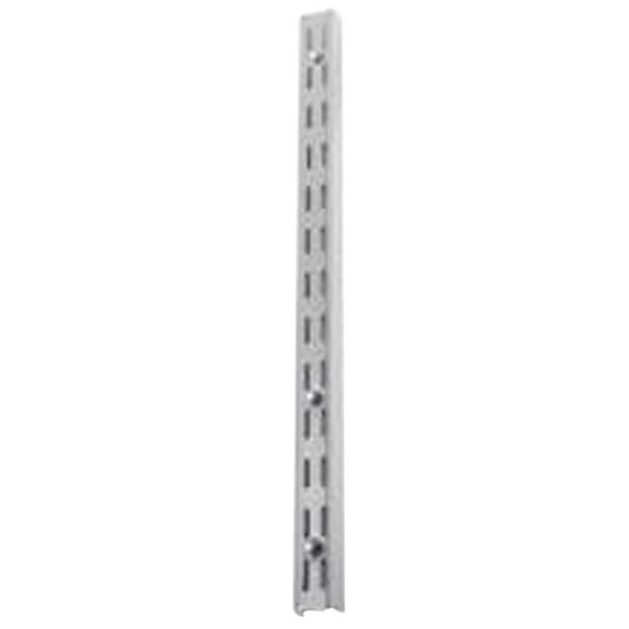 Knape & Vogt Double Slot Standard 48" White Case of 10