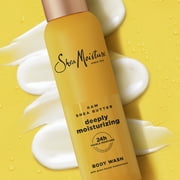 غسول الجسم المرطب SheaMoisture للنساء زبدة الشيا الخام للبشرة الجافة، 18 أونصة