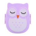 thumbnail image 1 of MesaSe Hi FANCY Cartoon Owl Food Fruit Storage Container Portable Bento Box Picnic Container Lunchbox, 1 of 4