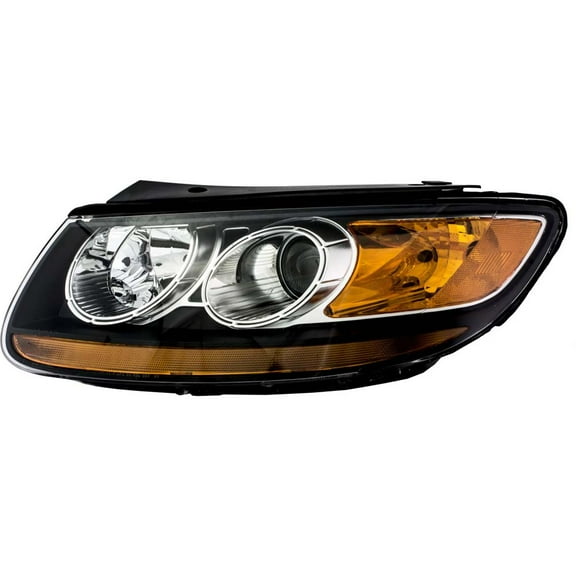 For Santa Fe 2007 2008 2009 Left Headlight - BuyAutoParts