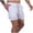 White, variant on DDAPJ pyju Clearance Today! Mens 2 in 1 Workout Shorts Quick Dry Gym Shorts Bodybuilding Short Shorts Compression Shorts with Zipper Pockets Black XL