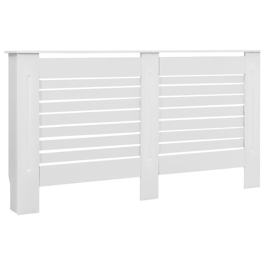 59" Modern Radiator Cover Heating Cabinet, MDF Cabinet with Finish Additional Shelf, Stripe