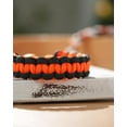 thumbnail image 2 of Basketball Bracelet for Boys – Adjustable 7-9 inches Basketball Accessories, Black and Orange Woven Cord, Basketball Gifts for Boys, Stylish Bracelet for Graduation Birthday Christmas, 2 of 5