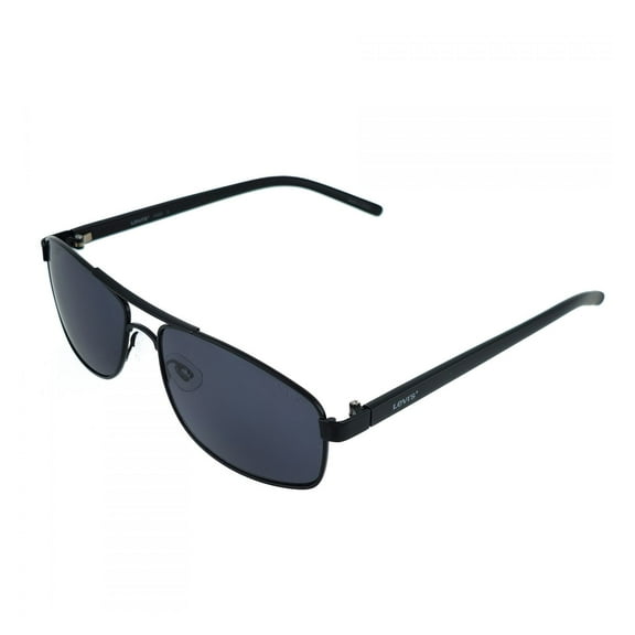 Lentes de Sol Levis Eyewear Hombre X14027 Outlook Marco de Metal Color Negro con Filtro 100% UV