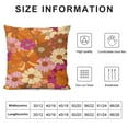 thumbnail image 2 of 2PCS Nostalgic Vintage Floral Throw Pillow Cover, 18 X 18 Inch Holiday Party Cushion Case Decoration for Sofa Couch, 2 of 7