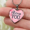 thumbnail image 5 of Always There For You Heart Pendant Necklace, 5 of 11