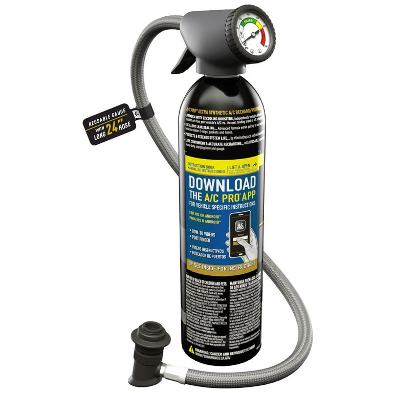 A/C Pro ACP-100 Ultra Synthetic R-134a Car Refrigerant Kit - 18 OZ