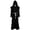 Black, variant on FUZHIQ Men & Women Tunic Hooded Robe Halloween Cos Costume Robe Cloak Cape
