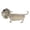 Wiener Dog, variant on Halloween Movable Dachshund Skeleton Figurine, 11.8" Posable Plastic Wiener Dog Bone Statue, Halloween Graveyard Haunted House Spooky Tabletop Decor Prop
