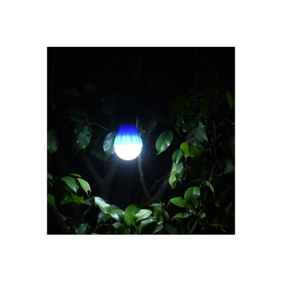 3 Leds Outdoor Camping Tent Hanging Adventure Lanters Lamp Portable Led Light Hunting Hut Fishing Garden Bulb