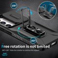 thumbnail image 4 of for Samsung Galaxy S23 Case & Kickstand & Slide Camera Cover,[Not for S23 Plus or S23 Plus] [ Military-Grade ] Protective for Samsung S23 5G (6.1",2023) (Black), 4 of 15