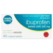 Ready In Case Ibuprofen Pain Relief/Fever Reducer, 200mg, 40 count