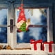 thumbnail image 4 of Adorno navideño de gnomo de madera | Colgante decorativo de Papá Noel hecho a mano con cuerda para colgar, ideal para decorar el árbol de Navidad, fiestas navideñas, el hogar y escaparates., 4 of 6