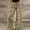 Coffee, variant on Womens Polka Dot Wide Leg Jeans Ruffle Hem High Waist Denim Pants Button Fly Casual Retro Style Trousers for Spring Summer Vacation Daily Wear