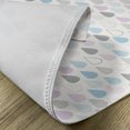 thumbnail image 5 of Ambesonne White Place Mats Set of 4, Droplets, Standard Size, Multicolor, 5 of 6