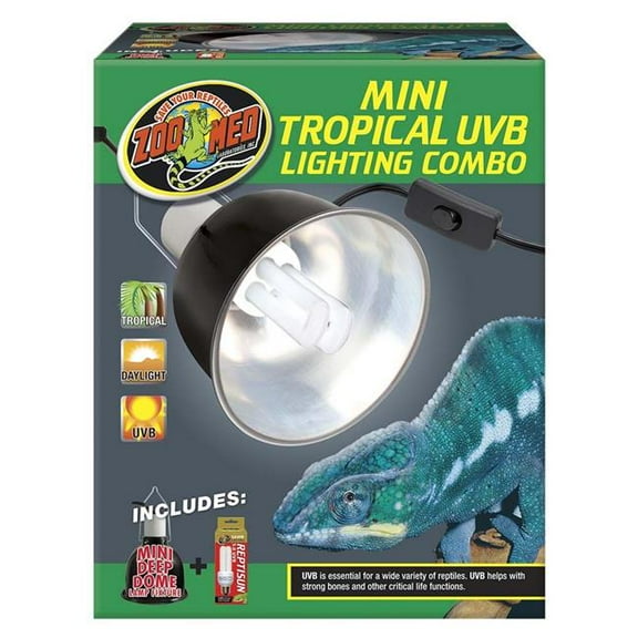 Mini Tropical UVB Lighting Combo Pack