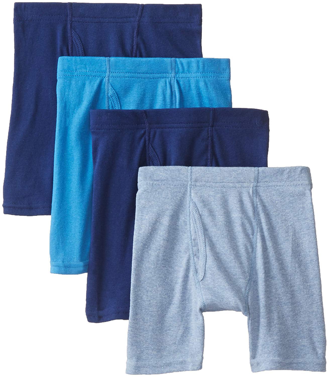 Hanes - Boys' 4 Pack Ultimate Comfortsoft Blue Dyed Boxer Brief ...