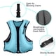 thumbnail image 3 of Laklulu Chalecos de snorkel Chaquetas inflables Ligeras para bucear Surf Natación Deportes acuáticos al aire libre, 3 of 6