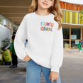 thumbnail image 7 of KAUOD Boys Girls Back to School Crewneck Sweatshirt Kids Fourth Grade Graphic Oversized Pullover Tops Lightweight Long Sleeve Shirt, 7 of 7