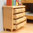thumbnail image 3 of Cajón modelo de cofre en miniatura para niños, muebles de casa de muñecas, accesorios de dormitorio, 1/12, 3 of 5