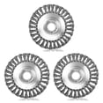 thumbnail image 3 of Yuarrent Universal Garden Lawn Bush Wire Trimmer Head Portable Eater Cortacésped Trimming Wheel Removedor de rebabas redondas Suministros Type1 NO1, 3 of 6