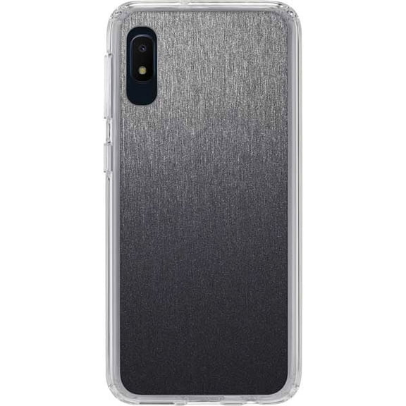 Skinit Textures Brushed Steel Texture Galaxy A10e Clear Case