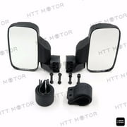HTT MOTOR HTTMT- Side View Mirror Set for UTV Offroad High Impact Break-Away Large Wide View Race