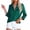 Green, variant on Pntutb Clearance Womens Tops Single Breasted Long Sleeve Shirt Tops Loose Lapel Shirt Blouse Green L