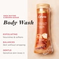 thumbnail image 4 of Caress Shea Butter & Brown Sugar Body Wash, Exfoliating & Moisturizing, Hyaluronic Acid, 20 oz, 4 of 11