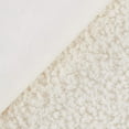 thumbnail image 2 of Bouclair White Kyra Plush Throw, 2 of 10