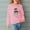 Pink, variant on Rvasteizo Girls Base Layer Pullover Long Sleeve Crewneck Print Fall Winter Shirts ,3 T