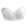 thumbnail image 5 of TYGHBN Womens Lace Front Closure Strapless Bra Plus Size Comfort Fit Versatile Design for Everyday Wear Crop Top for Girls Camisole Top Women Womens Spaghetti Strap Top Tops plus Size Camisole Top, 5 of 5