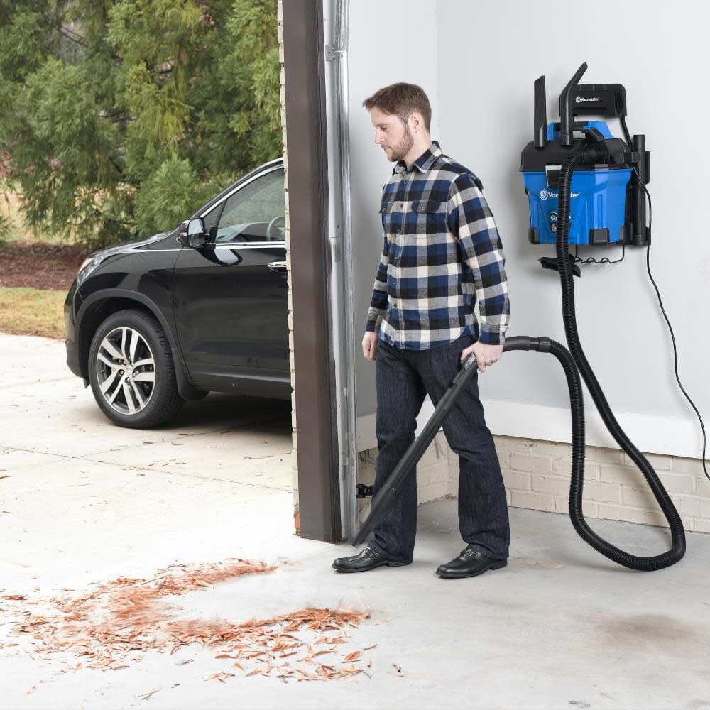 Vacmaster VWMB508 0101 Wall Mount Wet/Dry Vacuum, 5-Gallons*, 5 Peak HP** - Quantity 1