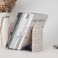thumbnail image 6 of Lsque Funny Goose1 Printed Wood Bookends,Non-Skid Bookend for Shelves,Heavy Duty Support Bookends,Non-Slip Foam Pads for Office, Home, and Library,1 Pair, 6 of 8