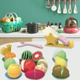 thumbnail image 3 of Juego de 21 portacuchillos Toy Fruit para niños, juegos de simulación en la cocina, 3 of 5