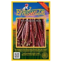 Everwilde Farms - 25 Red Yard Long Bean Seeds - Gold Vault Seed Packet