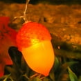 thumbnail image 7 of 6.6ft LED Maple Leaf Garland with Acorns - Battery Operated Fall Decor for Halloween, Indoor Outdoor Party, Fireplace, Table Centerpiece, Warm Cozy Lighting, DIY Adjustable String Lights, 7 of 7