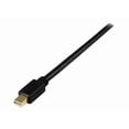 thumbnail image 2 of StarTech.com 6 ft Mini DisplayPort to DVI Active Adapter Converter Cable - 6ft (1.8m) Active mDP to DVI Cable for PC - 1920x1200 - Black (MDP2DVIMM6BS) - DisplayPort cable - Mini DisplayPort (M) to DVI-D (M) - 6 ft - active - black, 2 of 3