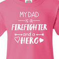 thumbnail image 4 of Inktastic My Dad is a Firefighter and a Hero Youth T-Shirt, 4 of 5
