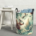 thumbnail image 6 of Fuzoiu Forest squirrel surreal Print Circular Hamper,Laundry Basket with Handle,Collapsible Laundry,Dirty Clothes Storage Basket,for Bedroom Bathroom Dorm Living Room-Medium, 6 of 6