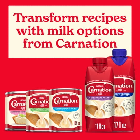【並行輸入品】ネスレ カーネーション エバミルク 無糖練乳 グルテンフリー 354ml Nestle Carnation Evaporated Milk Gluten Free 12fl.oz