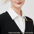 thumbnail image 5 of LoudSung Fake Collar Detachable Half Shirt Blouse False Collar Elegant Dickey Office Collar Design for Women Girls, 5 of 7