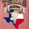 thumbnail image 3 of CafePress - Bull Skull Born Texas T Shirt - Womens Comfort Colors® Shirt, 3 of 4
